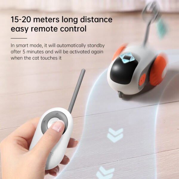 cat toy smart interactive chase car - Image 4