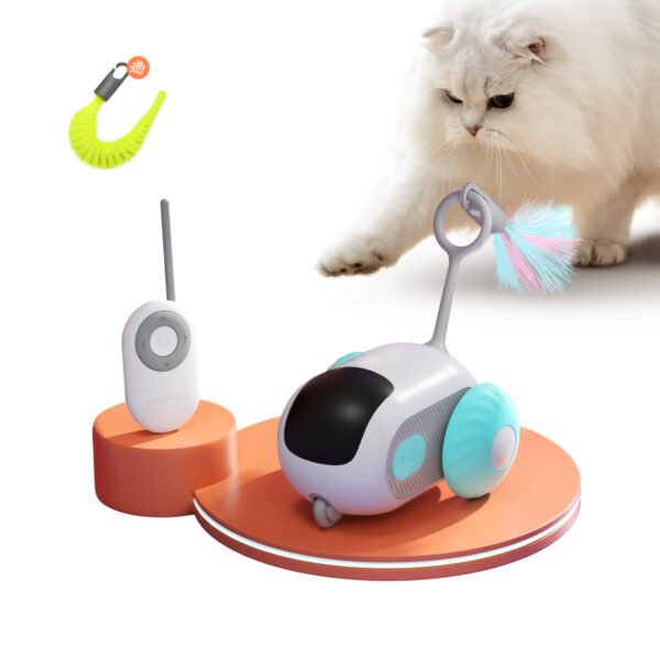 cat toy smart interactive chase car - Image 2